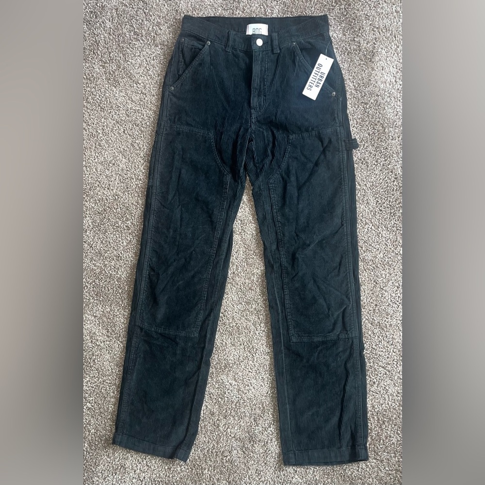 NWT BDG Black Corduroy Carpenter Pants - Picture 7 of 7
